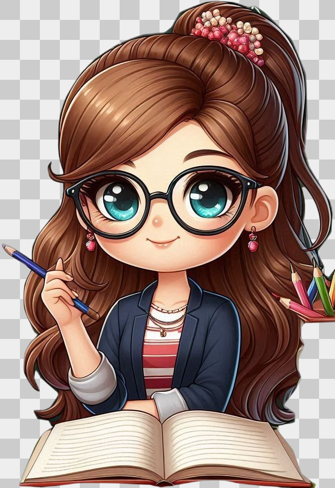 dibujo de maestra joven dibujo para tazas