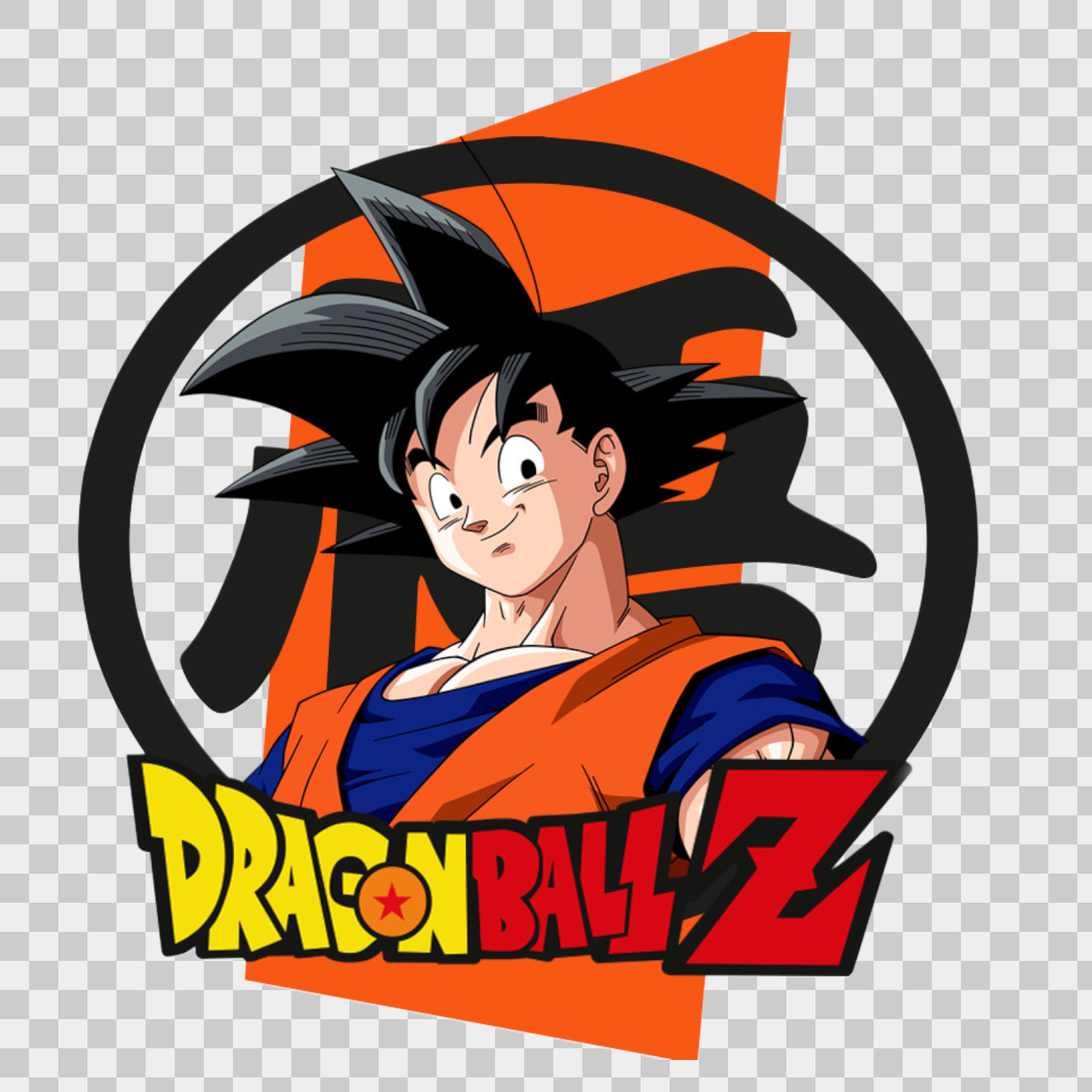 dragon ball z goku normal clasico