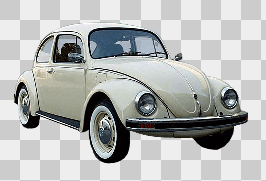 vocho blanco clásico escarabajo volkswagen
