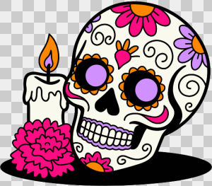 calavera de dia de muertos