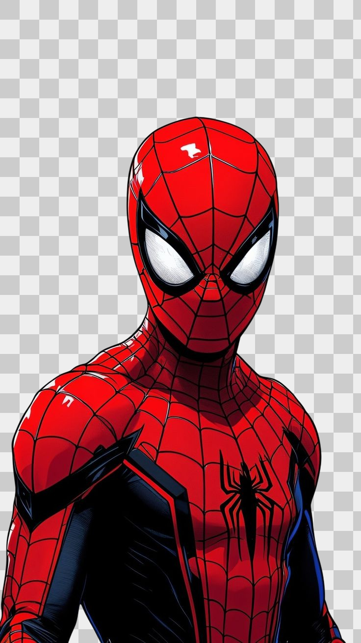Spiderman de Frente en alta calidad